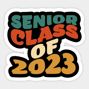 Senior Class of 2023 vintage Sticker